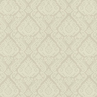 Kasmir Composition Silver Haze in 5153 Silver Cotton  Blend Fire Rated Fabric Classic Damask  Heavy Duty CA 117  Ethnic and Global   Fabric
